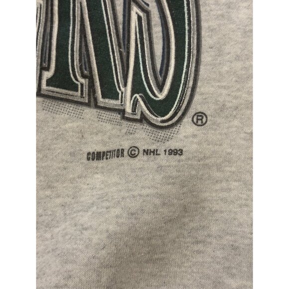 Vintage 1993 Tultex Hartford Whalers NHL Crewneck Sweatshirt Gray Men's XL - Picture 6 of 9